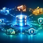 Egy modern számítógép előtt dolgozó ember adatokat elemez SQL-t tanul következő lépésekhez